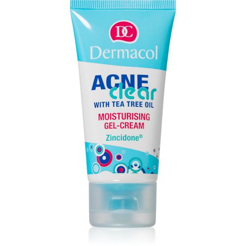 Acne Clear crema hidratante con textura de gel para pieles problemáticas y con acné 50 ml - Dermacol - Modalova