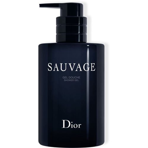 Sauvage gel doccia profumato con dosatore per uomo 250 ml - DIOR - Modalova