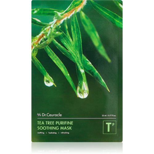 Tea Tree Purifine maschera lenitiva in tessuto per pelli problematiche, acne 23 ml - Dr.Ceuracle - Modalova