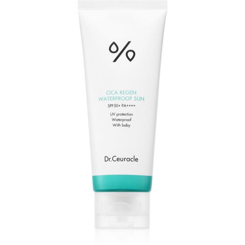 Cica Regen Waterproof Sun crema abbronzante waterproof viso SPF 50+ 100 ml - Dr.Ceuracle - Modalova