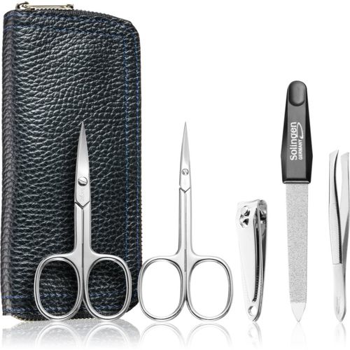 Premium Line Solingen 1825 Set per manicure (+ astuccio in pelle) per uomo - DuKaS - Modalova