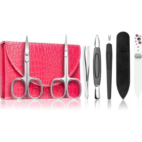 Premium Line Solingen 214 Maniküre-Set + Etui Pink - DuKaS - Modalova