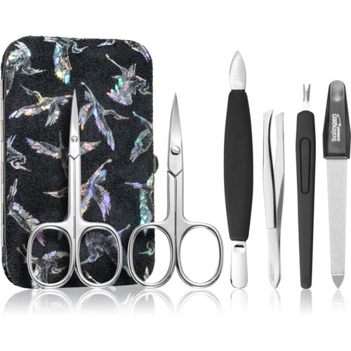 Premium Line Solingen 126 Maniküre-Set Silver Birds(+ Etui) - DuKaS - Modalova