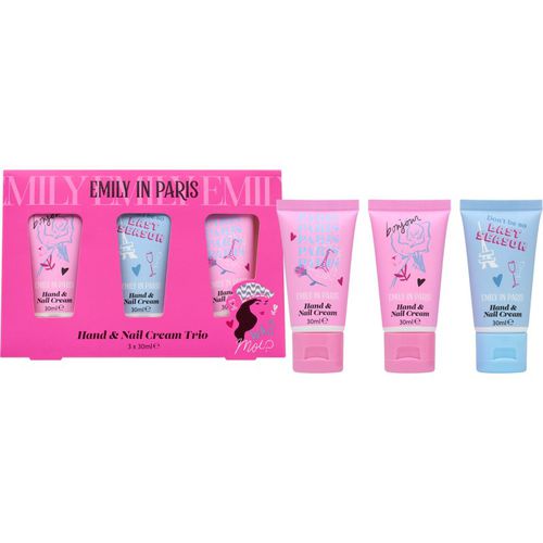 Hand & Nail Cream Trio confezione regalo per le mani 3x30 ml - Emily In Paris - Modalova