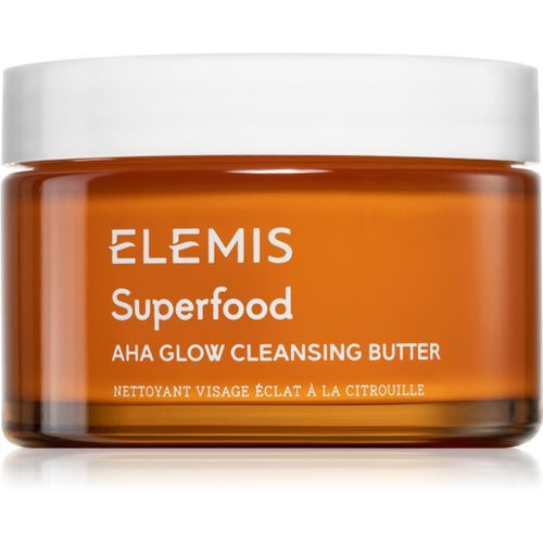 Superfood AHA Glow Cleansing Butter maschera detergente viso illuminante 90 ml - Elemis - Modalova