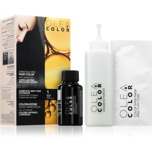 Tinta permanente per capelli colore 1 Black 1 pz - Oleacolor - Modalova