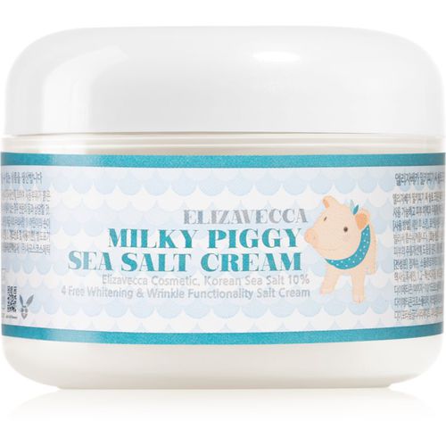 Milky Piggy Sea Salt Cream crema hidratante protectora con acción renovadora 100 ml - Elizavecca - Modalova