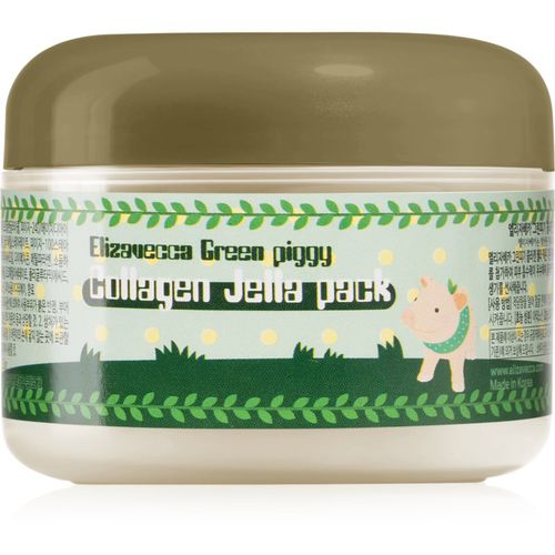 Green Piggy Collagen Jella Pack mascarilla de colágeno reafirmante para tensar y restaurar la piel de manera intensa 100 ml - Elizavecca - Modalova