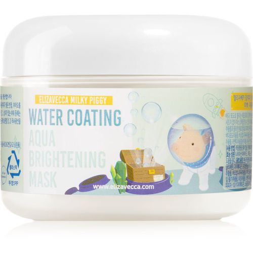 Milky Piggy Water Coating Aqua Brightening Mask Kollagenmaske für hydratisierte und strahlende Haut 100 g - Elizavecca - Modalova