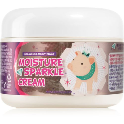 Milky Piggy Moisture Sparkle Cream crema hidratante iluminadora 100 ml - Elizavecca - Modalova