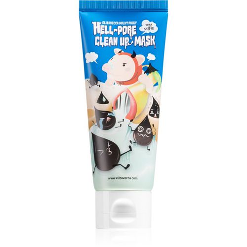 Milky Piggy Hell-Pore Clean Up Mask mascarilla en gel peel-off contra los puntos negros 100 ml - Elizavecca - Modalova