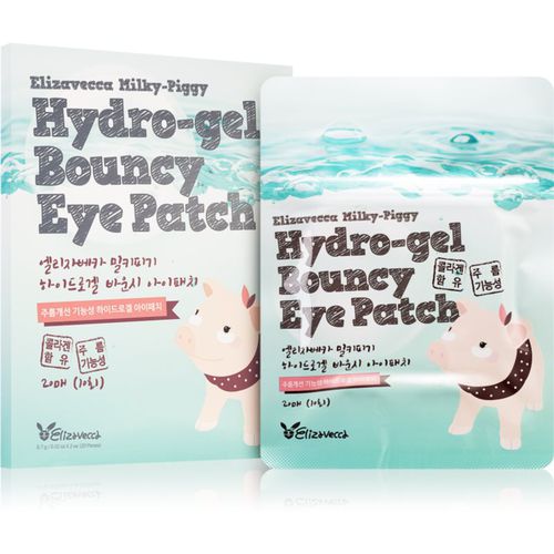 Milky Piggy Hydro-gel Bouncy Eye Patch mascarilla hidratante y regeneradora para contorno de ojos 20 ud - Elizavecca - Modalova