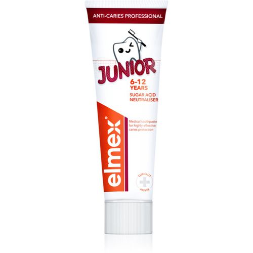 Junior Caries Protection dentifricio per bambini 6-12 Years 75 ml - Elmex - Modalova