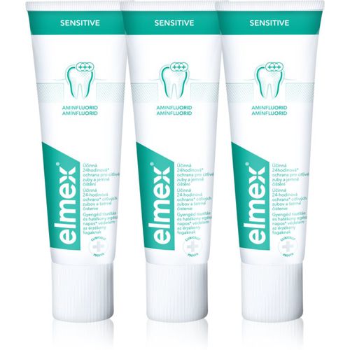 Sensitive dentifricio per denti sensibili 3x75 ml - Elmex - Modalova