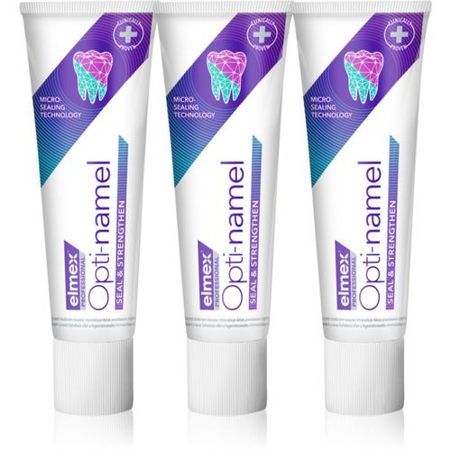 Opti-namel Seal & Strengthen dentifricio protegge lo smalto 3x75 ml - Elmex - Modalova