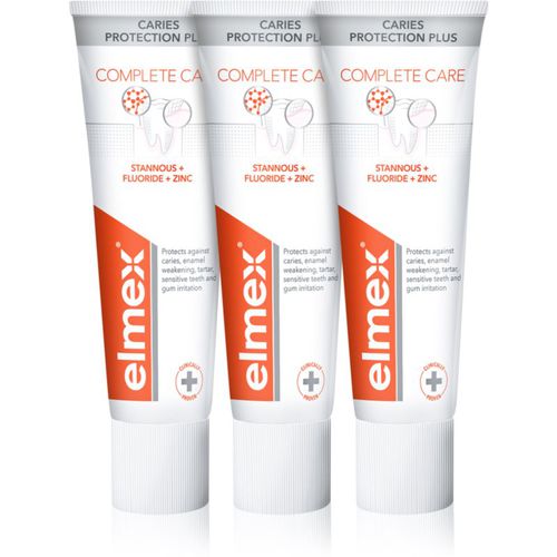 Caries Protection Complete Care dentifricio rinfrescante per una protezione completa dei denti 3x75 ml - Elmex - Modalova