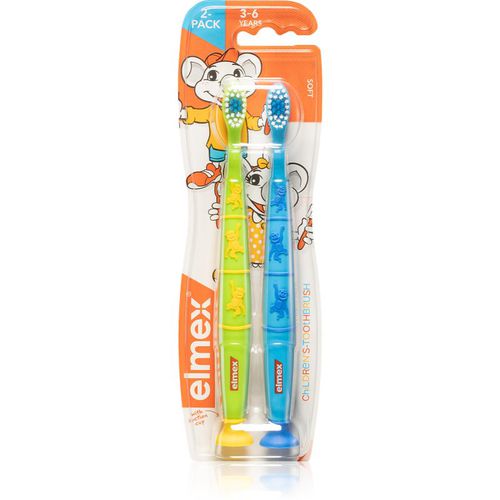 Children's Toothbrush cepillo de dientes para niños suave 3-6 years 2 ud - Elmex - Modalova