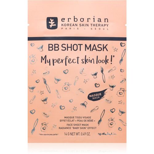 BB Shot Mask mascarilla hoja con efecto iluminador 14 g - Erborian - Modalova