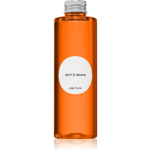 Plum & davana recarga para difusor de aromas 200 ml - ester & erik - Modalova