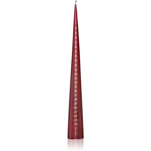 Advent deep wine candela decorativa I 37 cm - ester & erik - Modalova