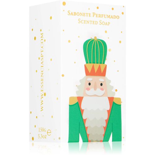 Christmas Green Nutcracker jabón sólido 150 g - Essencias de Portugal + Saudade - Modalova