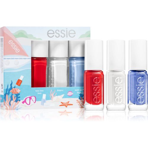 Mini triopack summer conjunto de esmaltes de uñas - Essie - Modalova