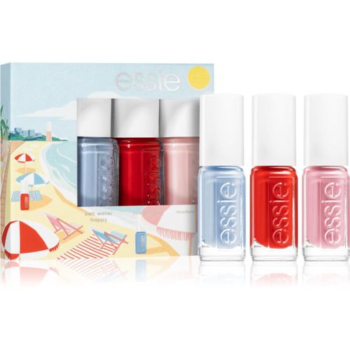 Mini triopack summer conjunto de esmaltes de uñas 2 see side dinner(II.) - Essie - Modalova