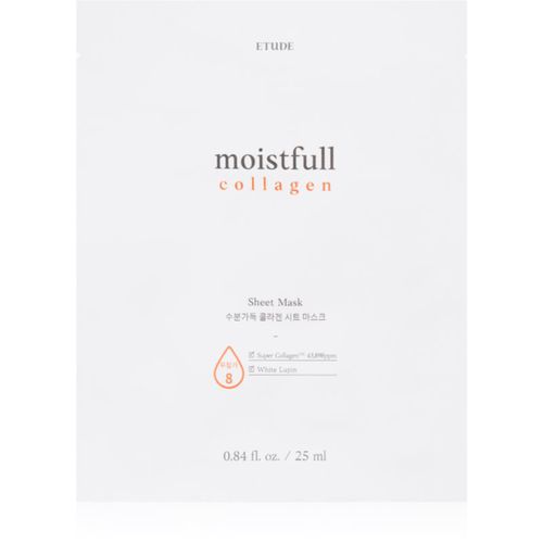 Moistfull Collagen mascarilla hidratante en forma de hoja con colágeno 25 ml - ETUDE - Modalova