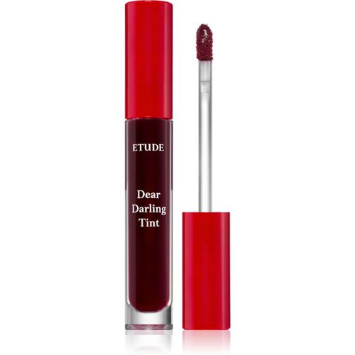 Dear Darling Water Gel Tint brillo de labios con textura de gel tono #07 PK002 (Plum Red) 5 g - ETUDE - Modalova