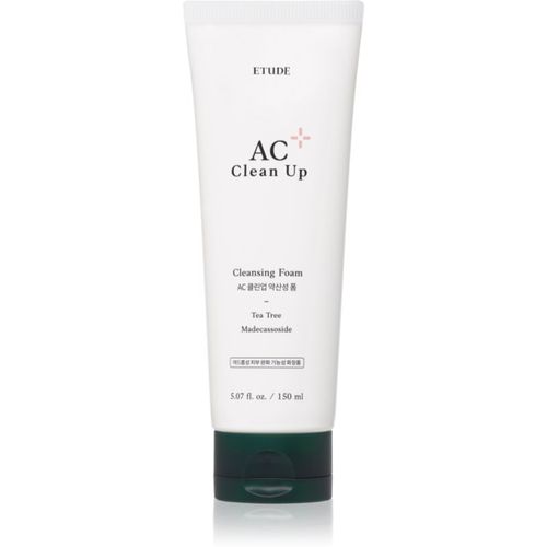 AC Clean Up Cleansing Foam espuma limpiadora para pieles problemáticas y con acné 150 ml - ETUDE - Modalova