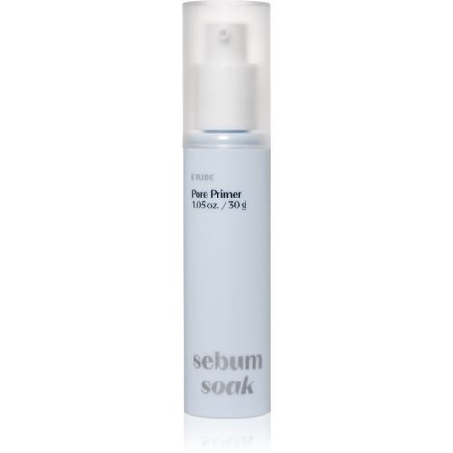 Sebum Soak Pore Primer prebase de maquillaje matificante para pieles grasas y problemáticas 30 ml - ETUDE - Modalova