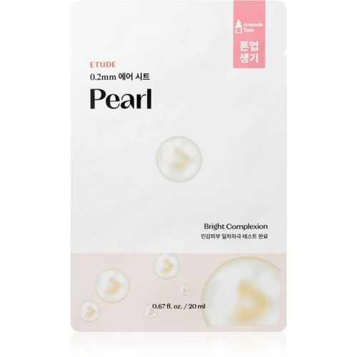 Therapy Air Mask Pearl maschera viso illuminante in tessuto con effetto rivitalizzante 20 ml - ETUDE - Modalova