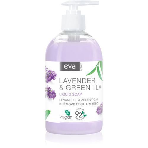 Lavender & Green Tea jabón líquido cremoso para manos 500 ml - Eva Natura - Modalova