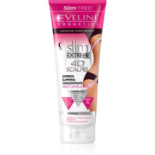 Slim Extreme 4D Scalpel sérum de noche super concentrado con efecto calor 250 ml - Eveline Cosmetics - Modalova