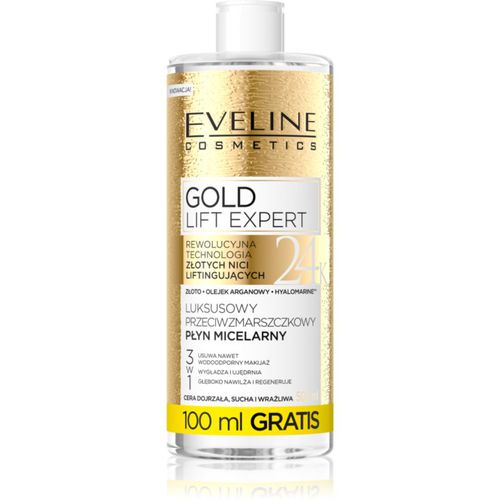 Gold Lift Expert acqua micellare detergente per pelli mature 500 ml - Eveline Cosmetics - Modalova