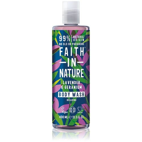 Lavender & Geranium entspannendes Duschgel 400 ml - Faith In Nature - Modalova