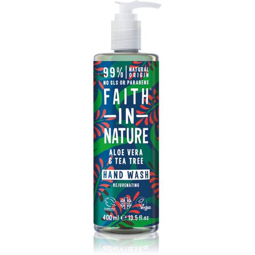 Aloe Vera & Tea Tree Hand Wash 400 ml - Faith In Nature - Modalova