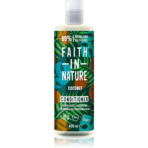 Coconut feuchtigkeitsspendender Conditioner Für normales bis trockenes Haar 400 ml - Faith In Nature - Modalova