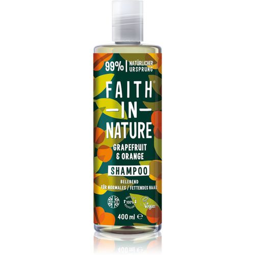 Grapefruit & Orange champú natural para el cabello normal hasta graso 400 ml - Faith In Nature - Modalova