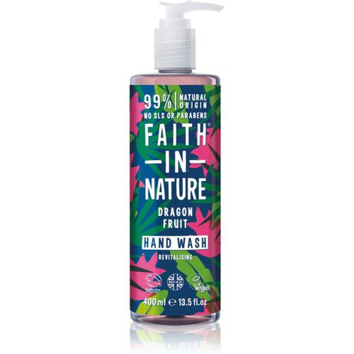 Dragon Fruit natürliche Flüssigseife für die Hände mit revitalisierender Wirkung 400 ml - Faith In Nature - Modalova