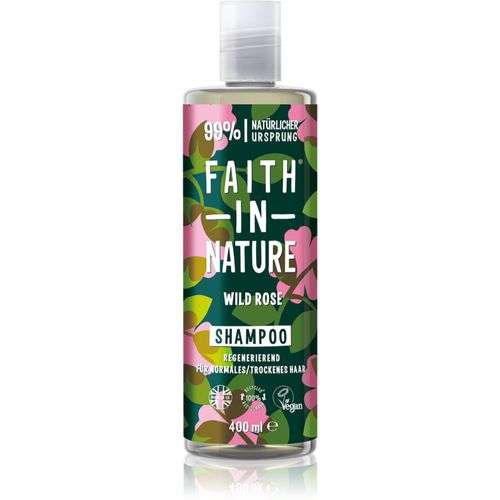 Wild Rose shampoo rigenerante per capelli normali e secchi 400 ml - Faith In Nature - Modalova