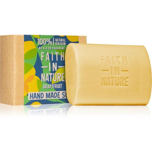 Hand Made Soap Grapefruit jabón natural en barra 100 g - Faith In Nature - Modalova