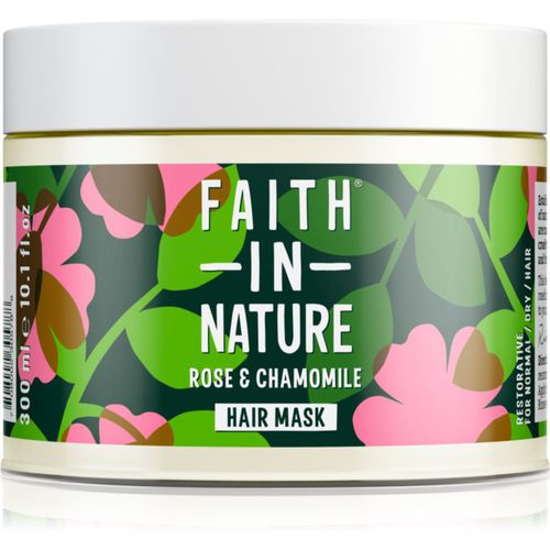 Rose & Chamomile mascarilla regeneradora para cabello maltratado o dañado 300 ml - Faith In Nature - Modalova