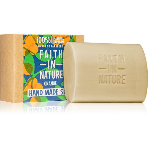 Hand Made Soap Orange jabón natural en barra 100 g - Faith In Nature - Modalova