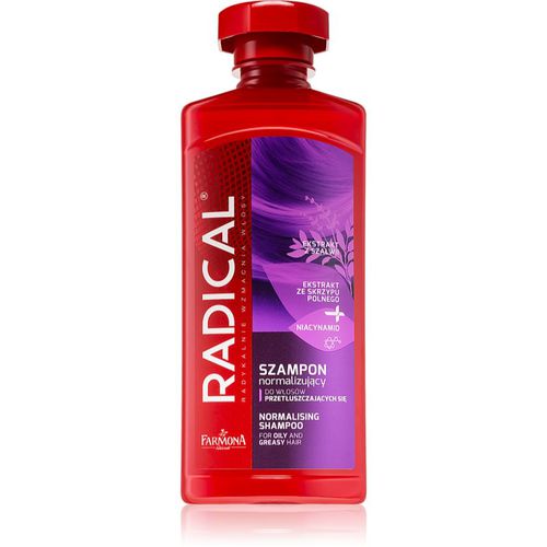 Radical Oily Hair champú normalizante para cabello graso 400 ml - Farmona - Modalova