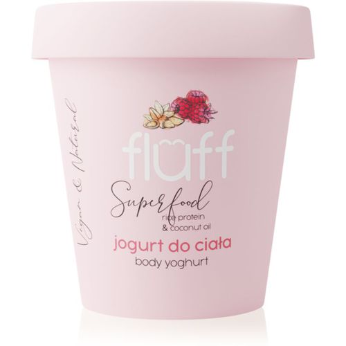 Raspberries & Almonds yogur corporal Rice Protein & Coconut Oil 180 ml - Fluff - Modalova