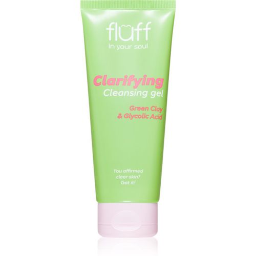 Clarifying gel detergente viso con argilla 100 ml - Fluff - Modalova