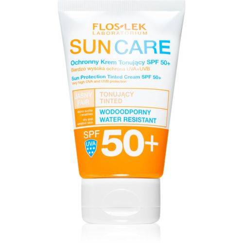 Sun Care Derma Tönungscreme für trockene bis empfindliche Haut SPF 50+ 50 ml - FlosLek Laboratorium - Modalova