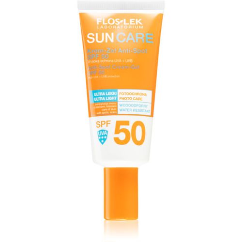 Sun Care Derma Anti-Spot schützende Gel-Creme für das Gesicht SPF 50 30 ml - FlosLek Laboratorium - Modalova