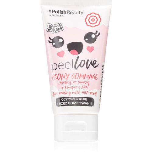 Peel Love Peony esfoliante detergente viso con AHA Acids 75 ml - FlosLek Laboratorium - Modalova